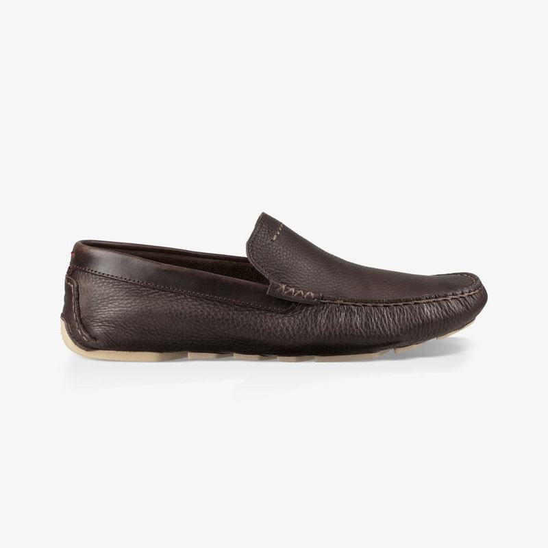 Loafers UGG Henrick Homme Chocolat Soldes 986NUXCW
